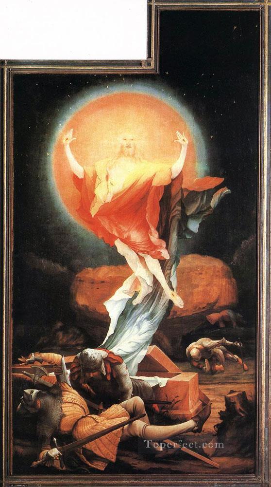 The Resurrection Renaissance Matthias Grunewald Oil Paintings